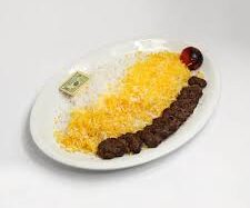 برنج با کوبیده